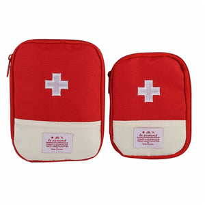 Outdoor First Aid Emergency Medical Bag Medicine Drug Pill Box Home Car Survival Kit Storage Case Small 600D Oxford Pouch